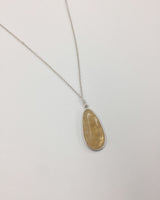 ロング＆レーンアンバーネックレス (1color)