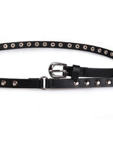 a two-line cross stud belt