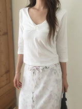 Ove shirring tee 