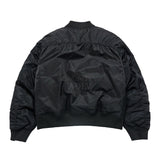 24FW バルーンフィットMA-1パッディングジャケット ブラック