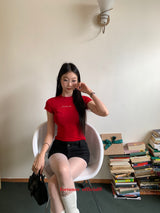 BEST Red Like Short Sleeve Tee