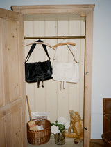 Ruffle envelope bag_ivory
