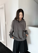 CROP TURTLE HOODIE