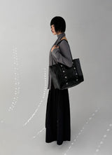 FLUID PLEATS LONG SKIRT
