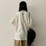Football Two-Line Loose Fit Sweatshirt