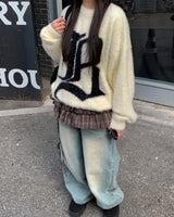 B angora knit