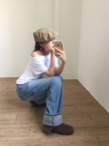 Sea Pocket Straight Denim (1color)