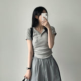 Tote span snap pocket short sleeve