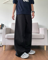Basic Cotton Wide Pants 4C