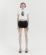 ハート半袖Tシャツ White