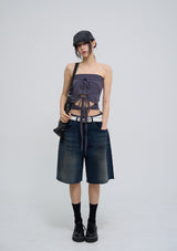 Three Ribbon Tube Top