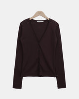 Dvain Lace Deep V-Neck Cardigan