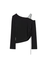 アイレットオフショルダー L/S (BLACK)
