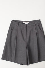 ボーイウールハーフパンツ (ダークグレー)