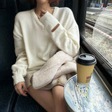 [MADE][Wool] メゾンアルパカVネックニット / 4 colors