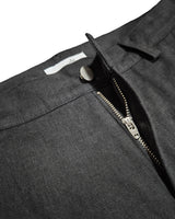 アンバランス フォールディング パンツ BLACK