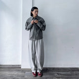 Grey Loop Texture Shirt