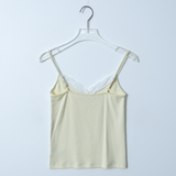 lace point sleeveless top 