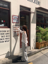 [MADE] ナイロンレーストラックバンドパンツ