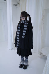 Bonju double half hood coat (2color)