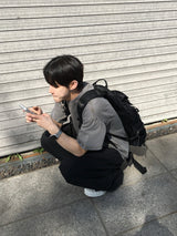 クァイピグメントウォッシュ加工半袖Tシャツ