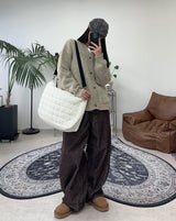 Reven padded crossbody bag