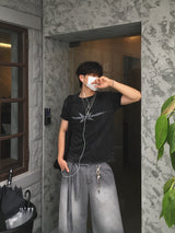ダスティピグメント半袖Tシャツ 2C