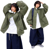 Oversized Light Nylon Jacket