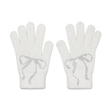 リボンタッチグローブ (white)
