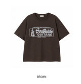 Shuri Vintage Printed Short Sleeve T-shirt