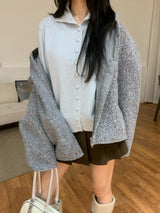 [UNISEX] フロームミックスフードコートジャケット