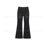 Hatin Flap Pocket Low Bootcut Denim Pants