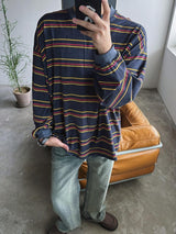 [A-T0310] クルーズボーダーメガTシャツ (2色)