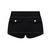 Cathy Back Pocket Low Shorts