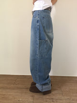 Sea Pocket Straight Denim (1color)