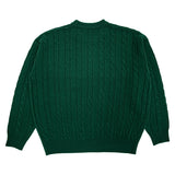 Usual Round Cable Knit - 5COLOR