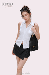 Steady Collar Halter Sleeveless Top
