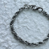 Double Twist Chain Bracelet