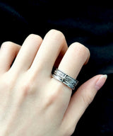Dark vintage bold Ring