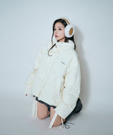 UNISEX バックロゴエコダウン