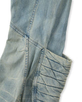 ELECTRO POCKET WAXED DENIM PANTS