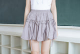 frill balloon skirt(grey)