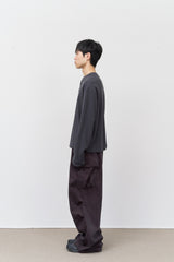 ピーチベルベットカーゴパンツ