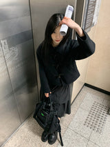  CLASSIC TOGGLE CROP COAT