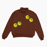 SMILEYWORLD® ENCHANTING L/S POLO | BROWN