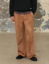 SUEDE POINT LINE PANTS
