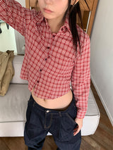 チェックラインシャツ (3C)