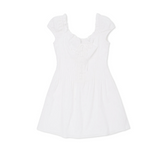 Fiona Dress White