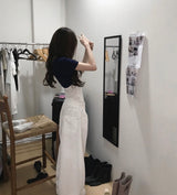[ blue daily ] キコディープスリムレイヤートップ