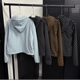 Warm fleece zip up(4color)